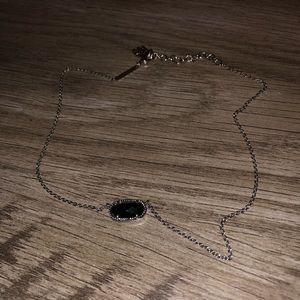 Kendra Scott Elisa black opaque glass